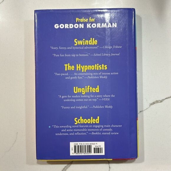 Slacker by Gordon Korman Hardcover Children’s Fiction Book - Picture 2 of 7